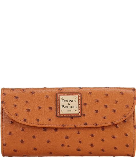 dooney and bourke ostrich wallet